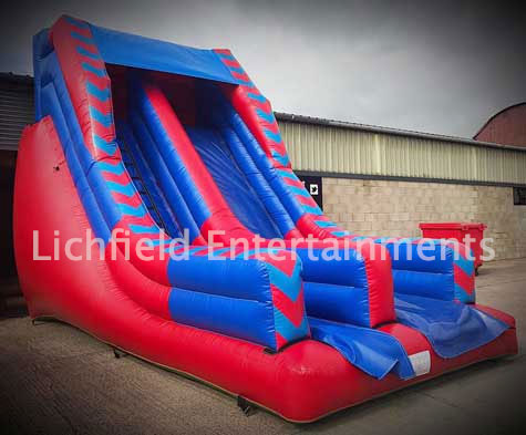 big w inflatable slide