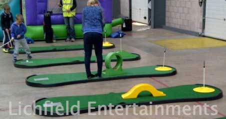 Games and furniture hire for chillout area