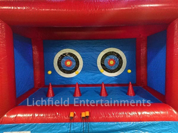 Company sports day games hire - Hover Ball Archery.