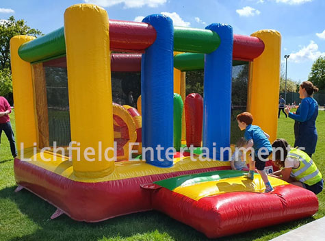 13x11ft Bouncy Castle hire from Lichfield Entertainments UK 