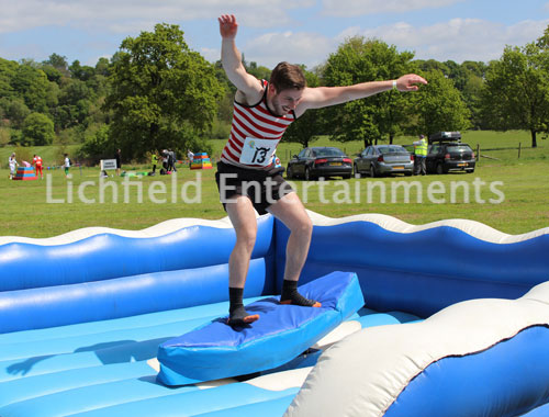 Surfboard Simulator ride for hire across the Midlands, UK