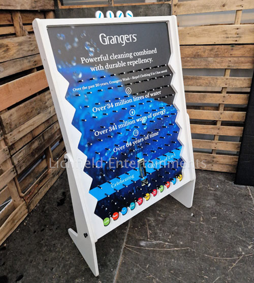 Branded Giant Plinko game hire