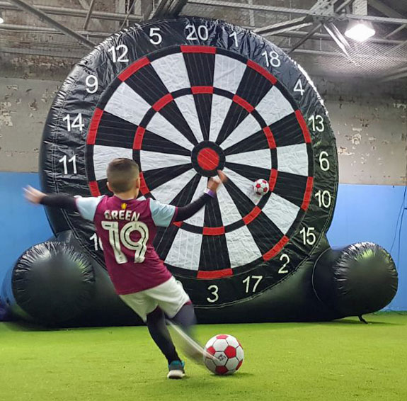 Football Darts and other football entertainments for hire