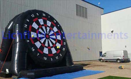 Giant Football Darts Inflatable for hire