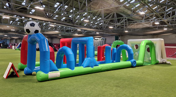 Football Dribble Challenge and other football entertainments for hire