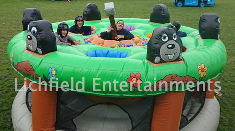 Giant Whack a Mole game for hire