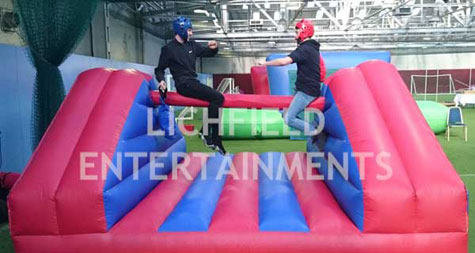 Pole Jousting Inflatable game for hire
