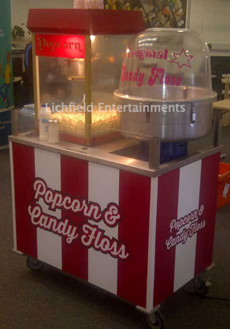 Popcorn and Candyfloss Stall for hire