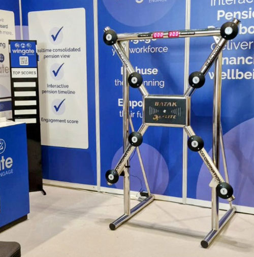 Batak reaction speed game hire for expo stands, conferences, and corporate events