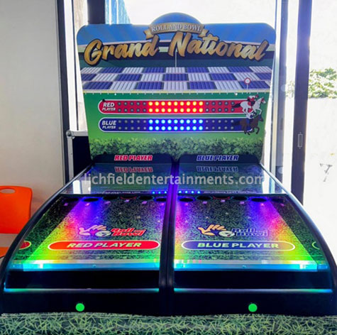 Roll a Ball derby horse racing game for hire from Lichfield Entertainments