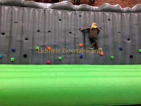Inflatable Climbing and Traversing Wall hire
