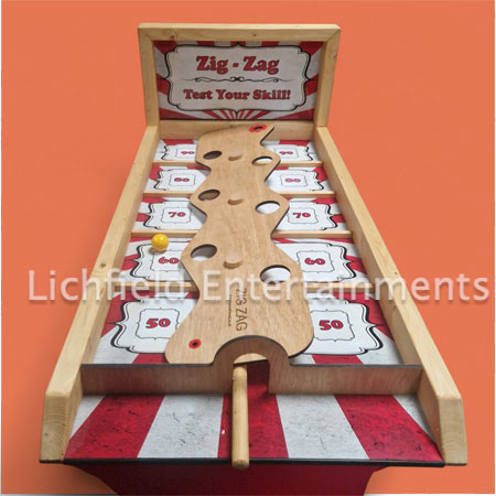 Vintage wooden games for weddings and corporate events
